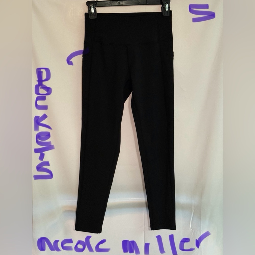 Nicole Miller Black Leggings